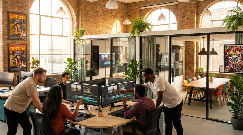 抖荫短视频公司办公环境